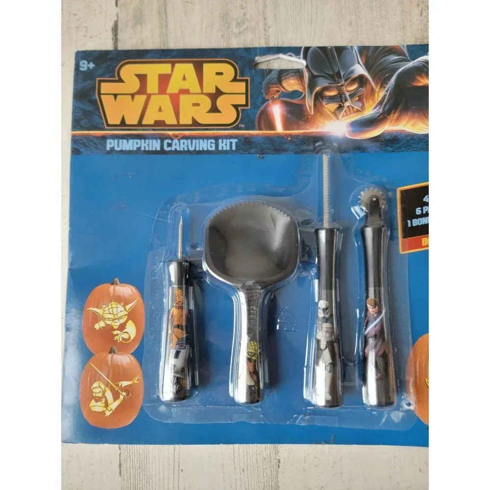 Gemmy 2013‎ Star Wars pumpkin carving kit Halloween